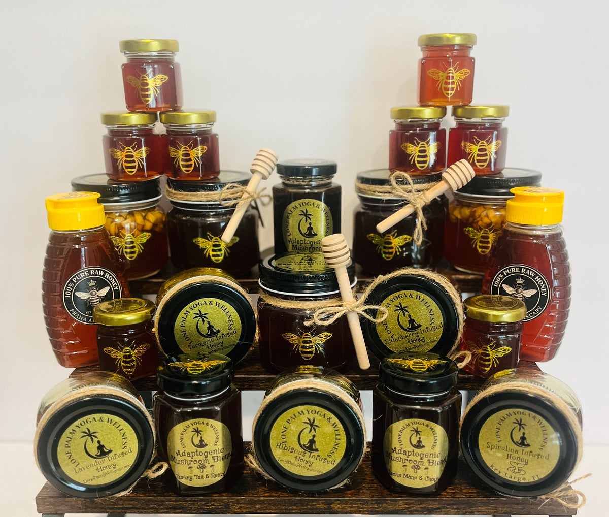 Adaptogenic Mushroom Honey | Turkey Tail + Reishi