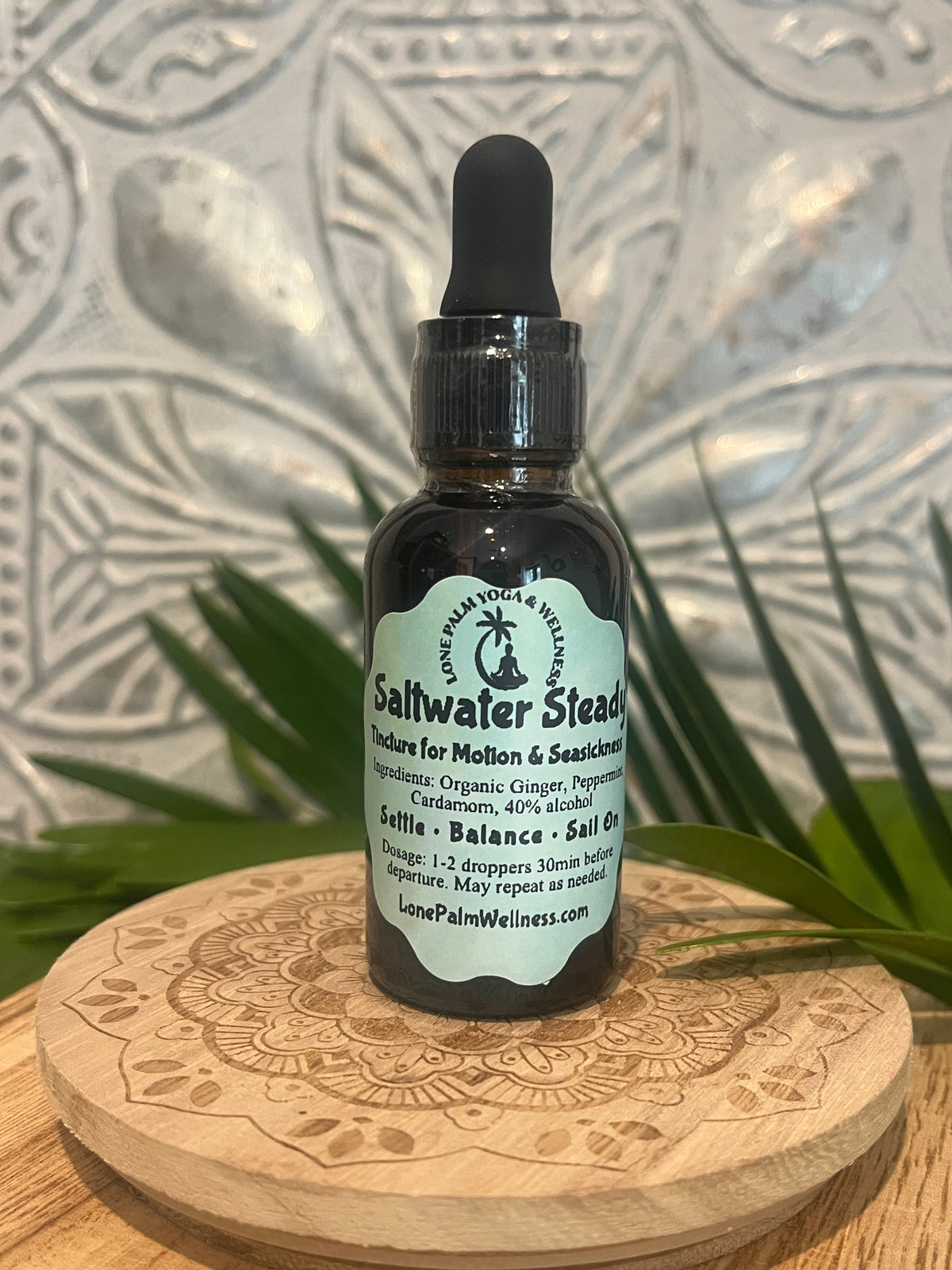 Saltwater Steady | Boat, Travel & Digestive Wellness Tincture