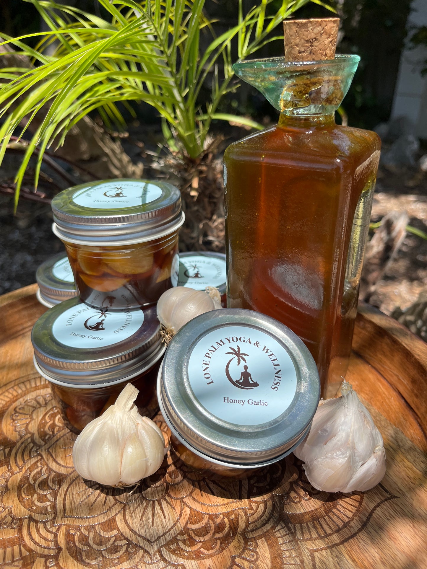 Fermented Garlic Honey