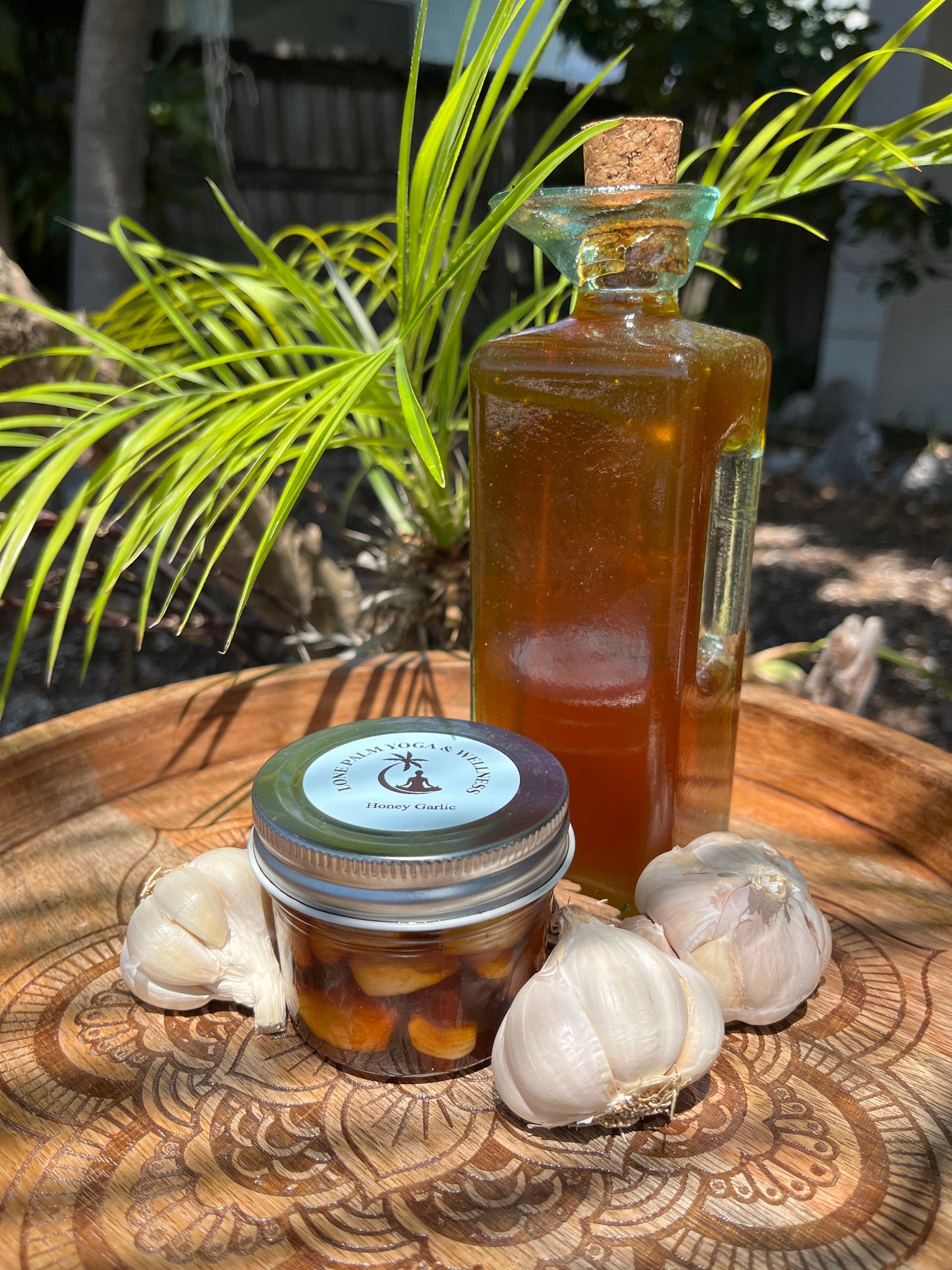 Fermented Garlic Honey