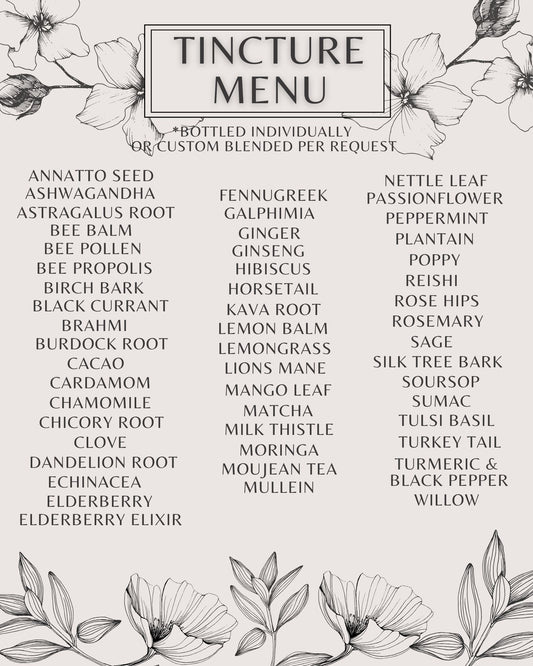 Curated Tinctures