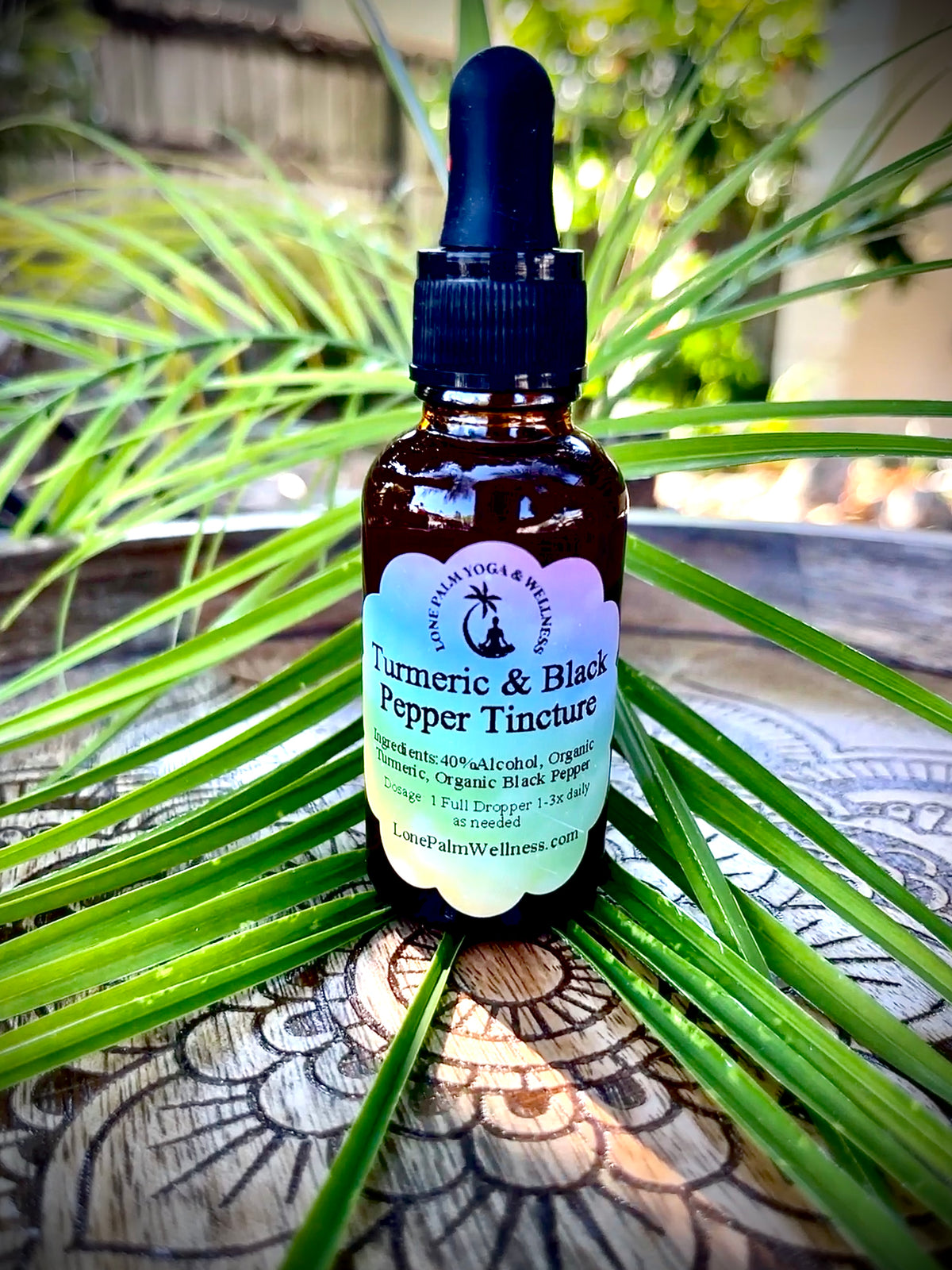 Turmeric & Black Pepper Tincture | Joint, Inflammation & Antioxidant Support