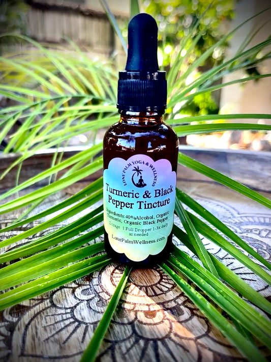 Turmeric & Black Pepper Tincture | Joint, Inflammation & Antioxidant Support