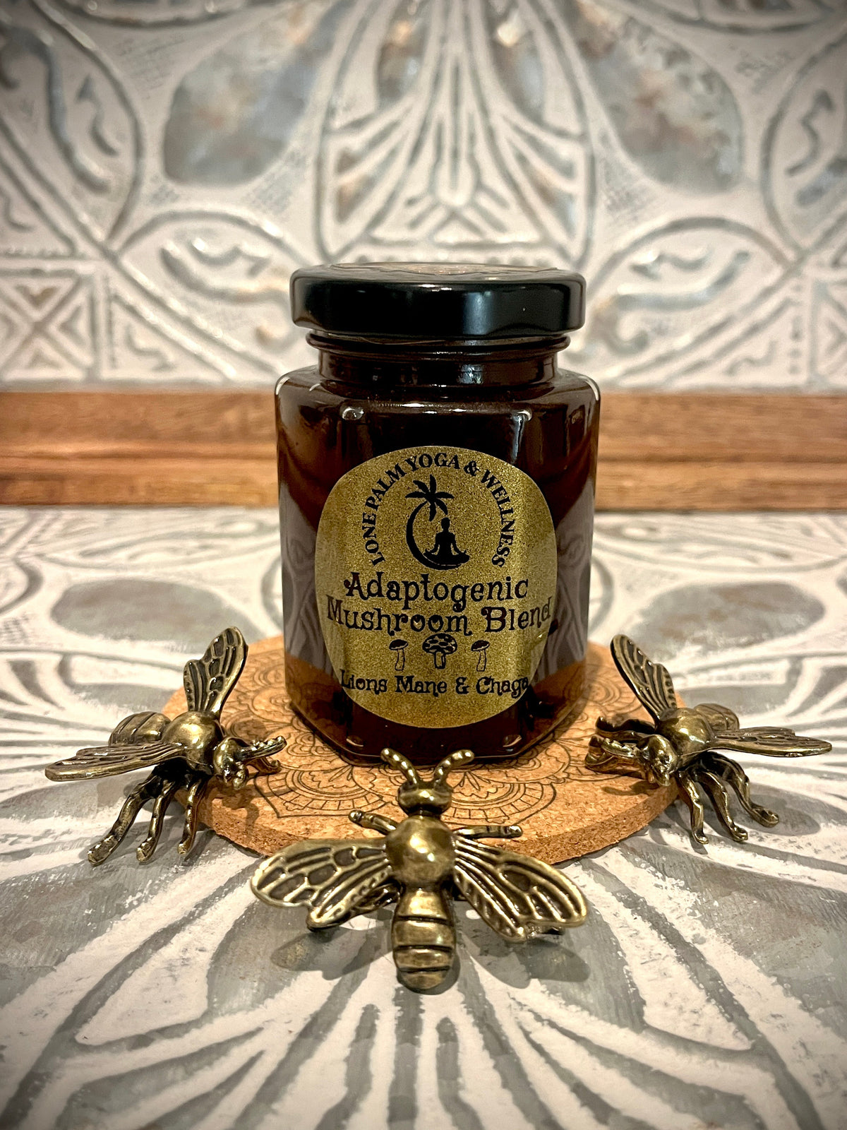 Adaptogenic Mushroom Honey | Lion's Mane + Chaga